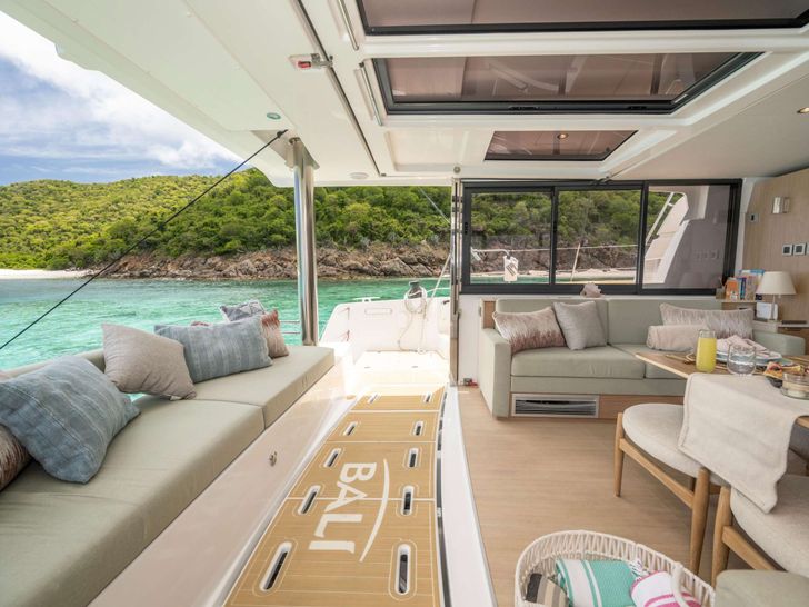 BORROWED BOUNTY Bali 4.8 Open Space - aft deck BORROWED BOUNTY Bali 4.8 Open Space - aft deck