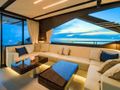 MUDITA Azimut S7 - saloon seating area MUDITA Azimut S7 - saloon seating area