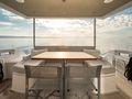 AMPARITO IV Azimut 55 Fly - flybridge seating and dining AMPARITO IV Azimut 55 Fly - flybridge seating and dining