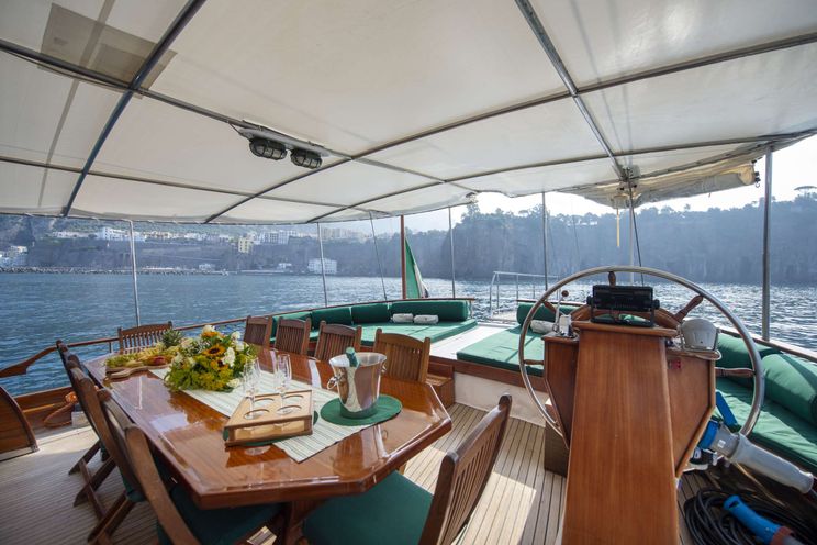 Charter Yacht DERIYA DENIZ - Custom Gulet 23m - 6 Cabins - Naples - Capri - Positano - Amalfi Coast - Italy