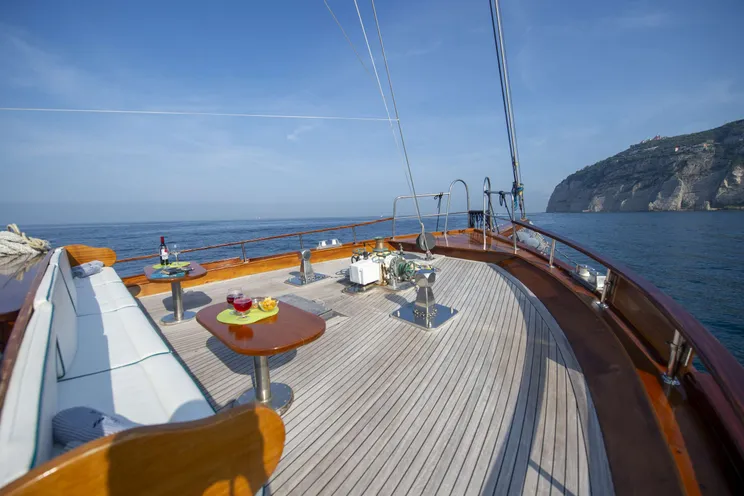 Charter Yacht DERIYA DENIZ - Custom Gulet 23m - 6 Cabins - Naples - Capri - Positano - Amalfi Coast - Italy