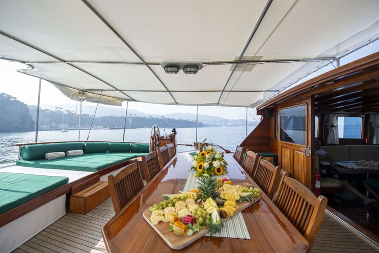Charter Yacht DERIYA DENIZ - Custom Gulet 23m - 6 Cabins - Naples - Capri - Positano - Amalfi Coast - Italy