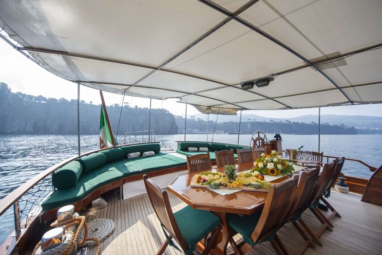Charter Yacht DERIYA DENIZ - Custom Gulet 23m - 6 Cabins - Naples - Capri - Positano - Amalfi Coast - Italy