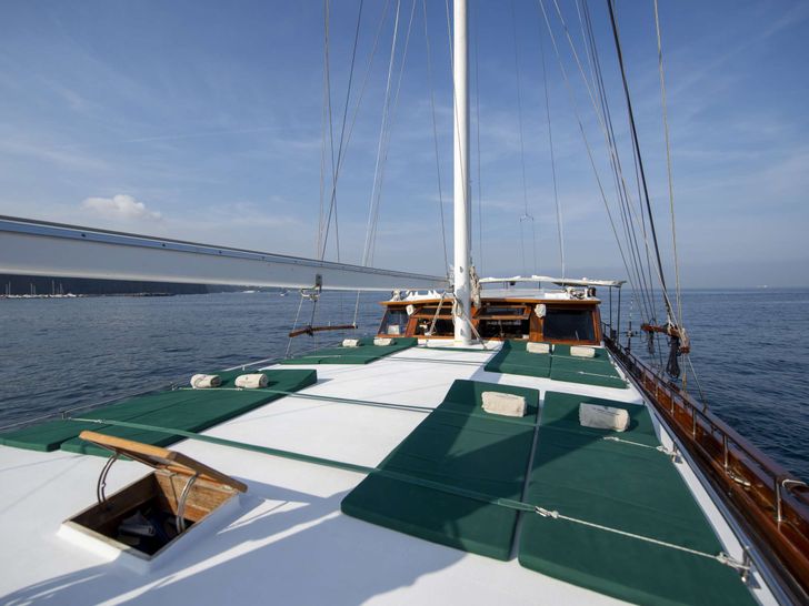 DERIYA DENIZ Custom Gulet 23m - sun beds DERIYA DENIZ Custom Gulet 23m - sun beds