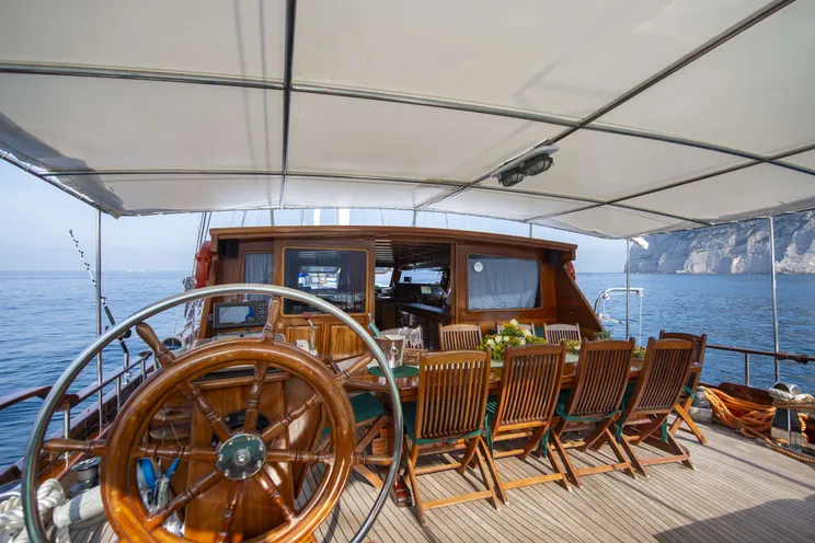 Charter Yacht DERIYA DENIZ - Custom Gulet 23m - 6 Cabins - Naples - Capri - Positano - Amalfi Coast - Italy