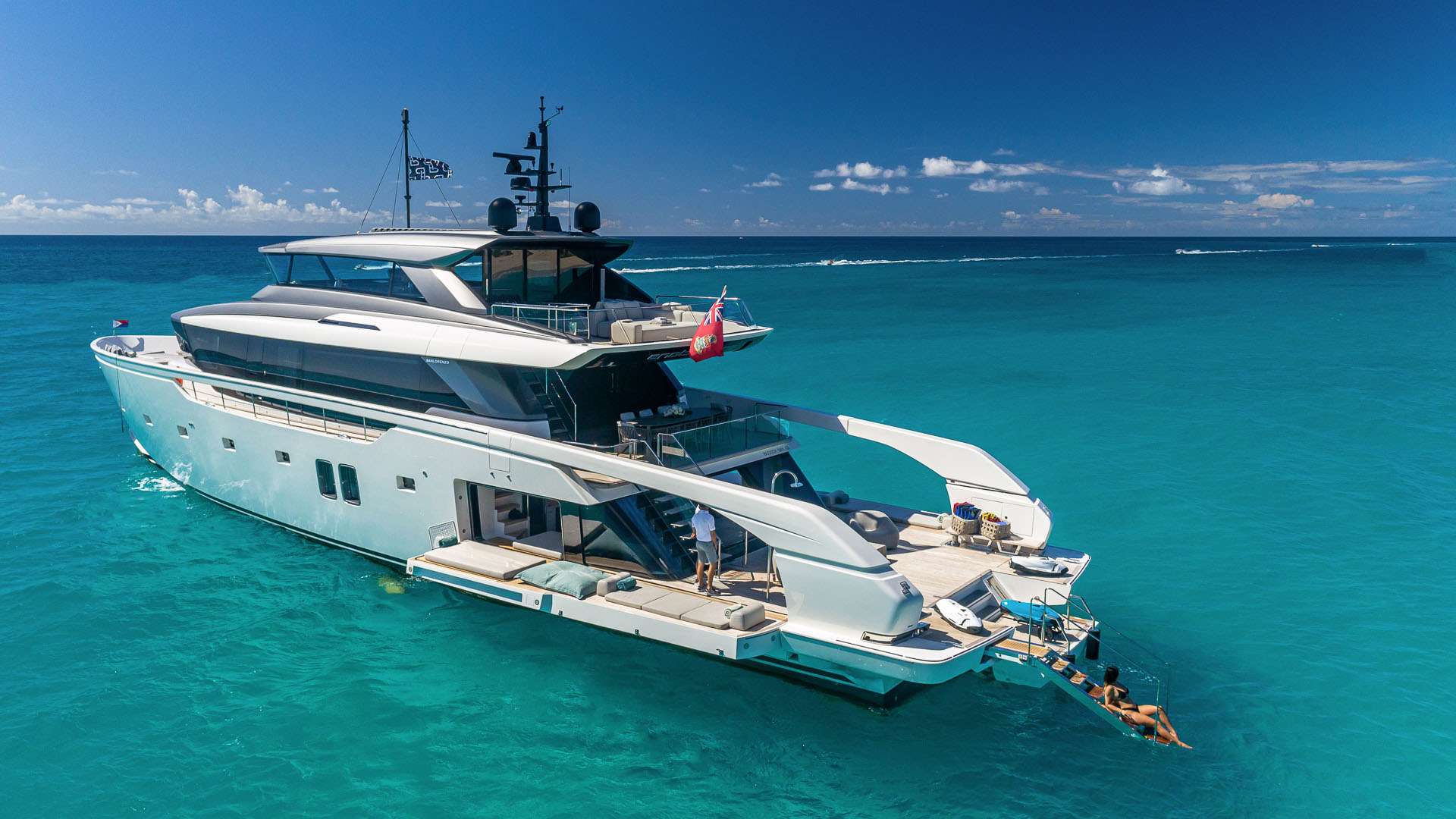 Charter Yacht ANOTHER ONE - Sanlorenzo SX112 - 4 Cabins - Nassau - Exumas - Bahamas