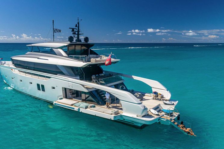 Charter Yacht ANOTHER ONE - Sanlorenzo SX112 - 4 Cabins - Nassau - Exumas - Bahamas