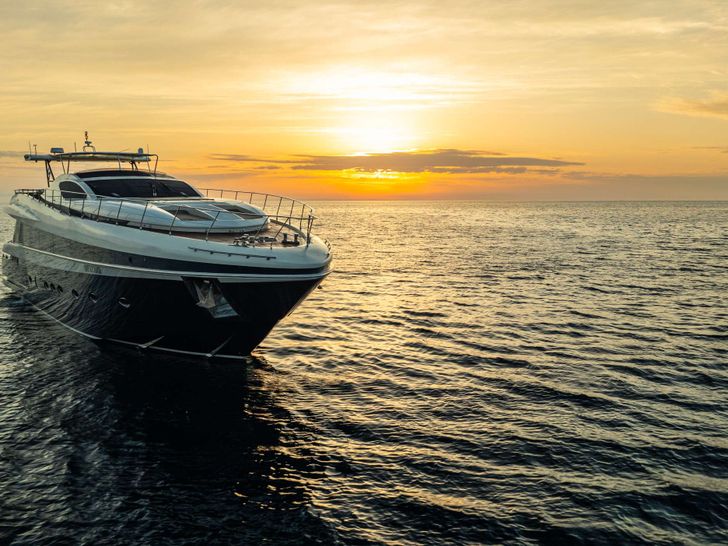 NYLEC Conam 75 Wide Body - anchored under the sunset NYLEC Conam 75 Wide Body - anchored under the sunset