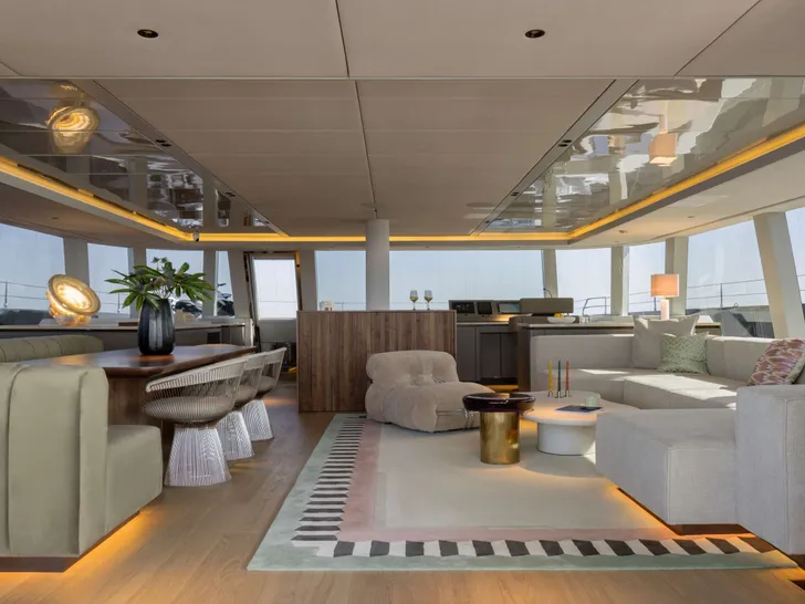 NALANI Sunreef 80 - saloon NALANI Sunreef 80 - saloon