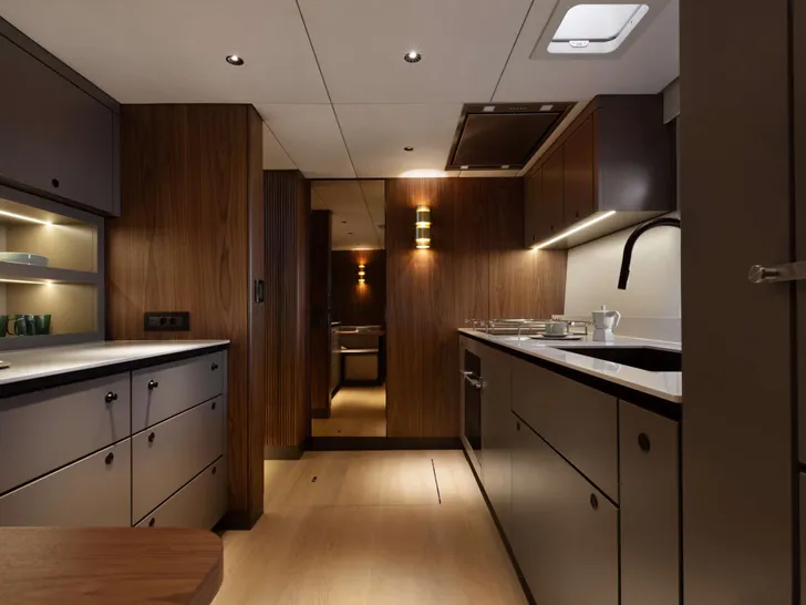 NALANI Sunreef 80 - galley NALANI Sunreef 80 - galley