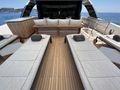 FLORI Sanlorenzo SL96A flybridge sun beds FLORI Sanlorenzo SL96A flybridge sun beds