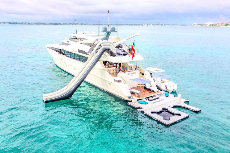 Charter Yacht BLACKSHEEP - Palmer Johnson 123 - 4 Cabins - Nassau - Exumas - Bahamas