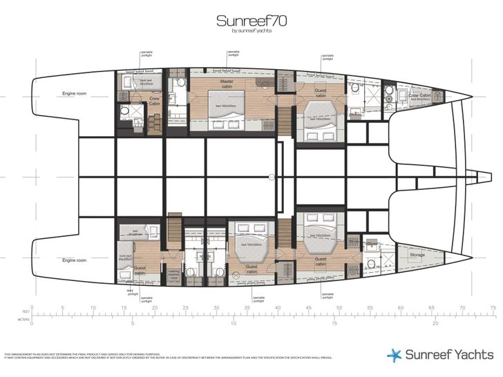 Yacht layout Yacht layout