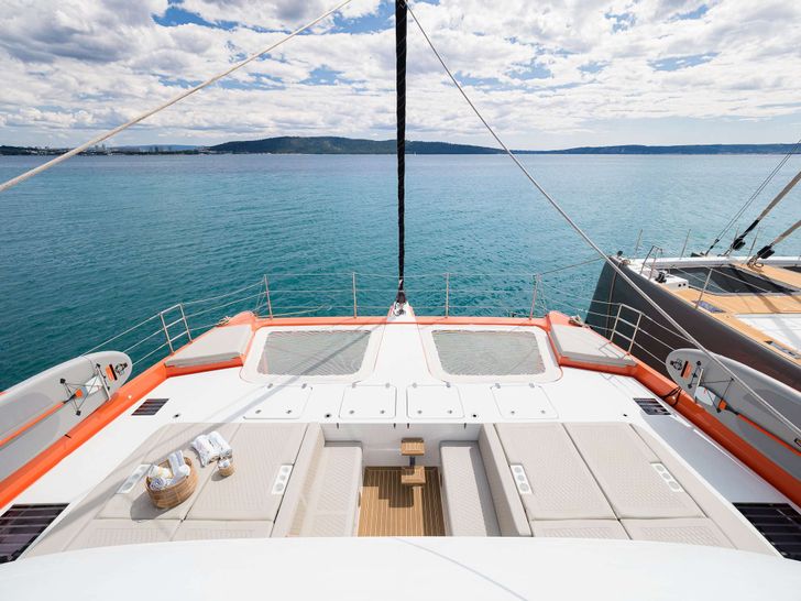 BLESSED Sunreef 50 - foredeck BLESSED Sunreef 50 - foredeck