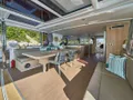 NONAME Bali 5.4 - saloon and dining area connecting to the aft deck NONAME Bali 5.4 - saloon and dining area connecting to the aft deck