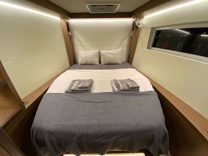 SWAN Lagoon 50 forward cabin SWAN Lagoon 50 forward cabin