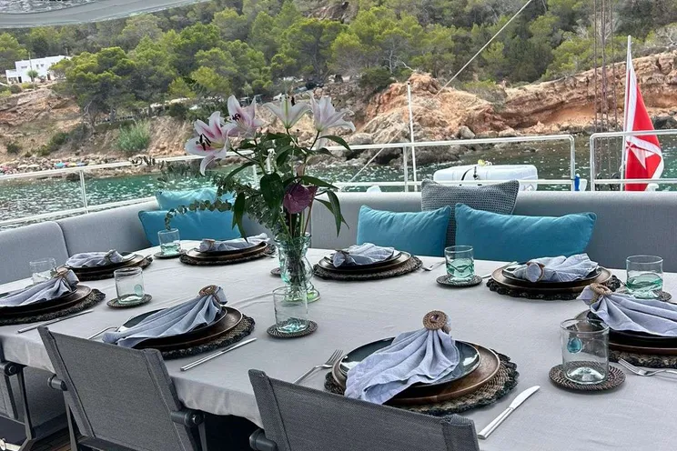 Charter Yacht SHADES OF GREY - Sunreef 80 - 4 Cabins - Palma - Mallorca - Ibiza - Balearics - Spain