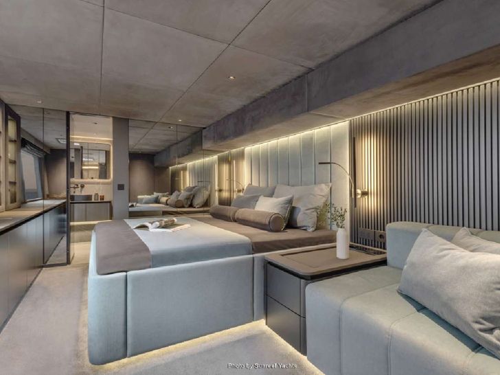 SHADES OF GREY Sunreef 80 - master cabin SHADES OF GREY Sunreef 80 - master cabin