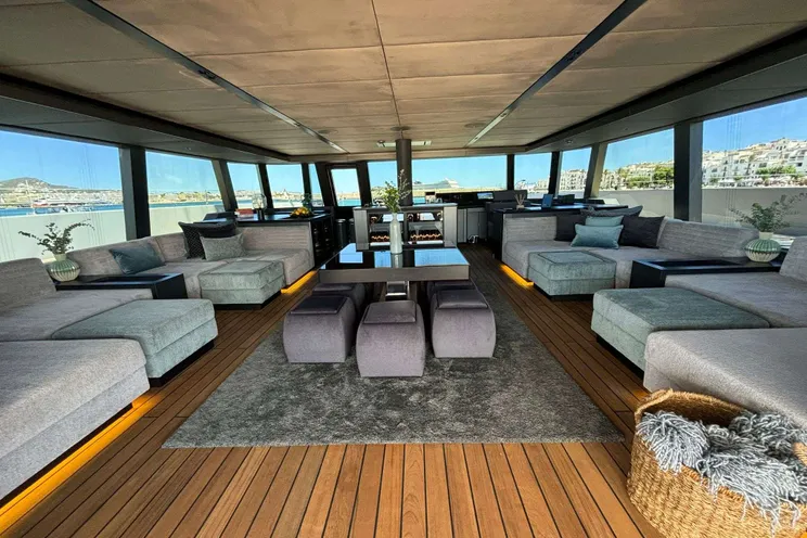 Charter Yacht SHADES OF GREY - Sunreef 80 - 4 Cabins - Palma - Mallorca - Ibiza - Balearics - Spain