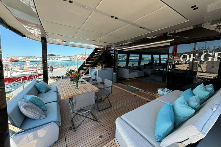 Charter Yacht SHADES OF GREY - Sunreef 80 - 4 Cabins - Palma - Mallorca - Ibiza - Balearics - Spain