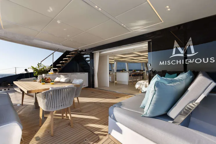 Charter Yacht MISCHIEVOUS - Sunreef 80 - 5 Cabins - Tortola - Anegada - Virgin Gorda - BVI - Caribbean
