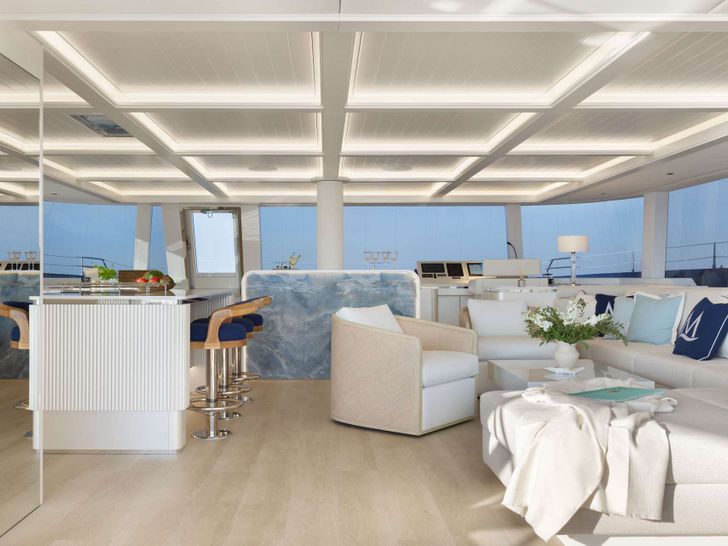 MISCHIEVOUS Sunreef 80 - saloon MISCHIEVOUS Sunreef 80 - saloon