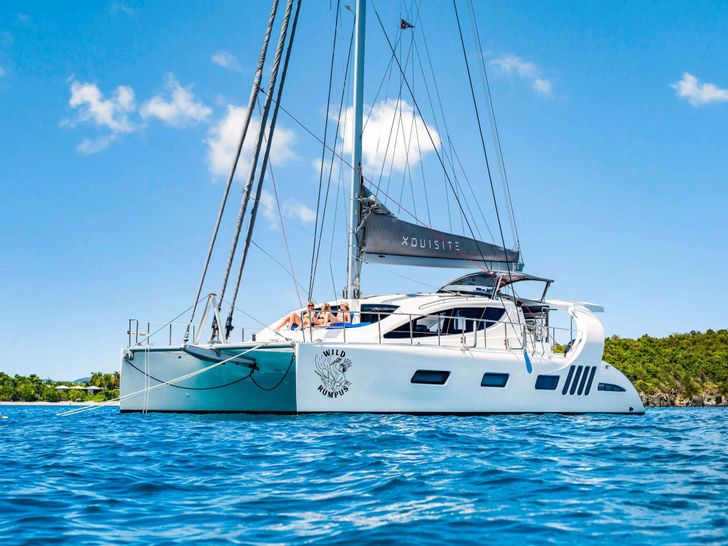 WILD RUMPUS Xquisite X5 side profile with waterline WILD RUMPUS Xquisite X5 side profile with waterline