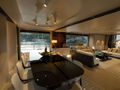 LOVE T Azimut Grande 35m - main dining area and lounge LOVE T Azimut Grande 35m - main dining area and lounge