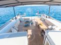 YUME YYacht Y7 - aft lounge YUME YYacht Y7 - aft lounge