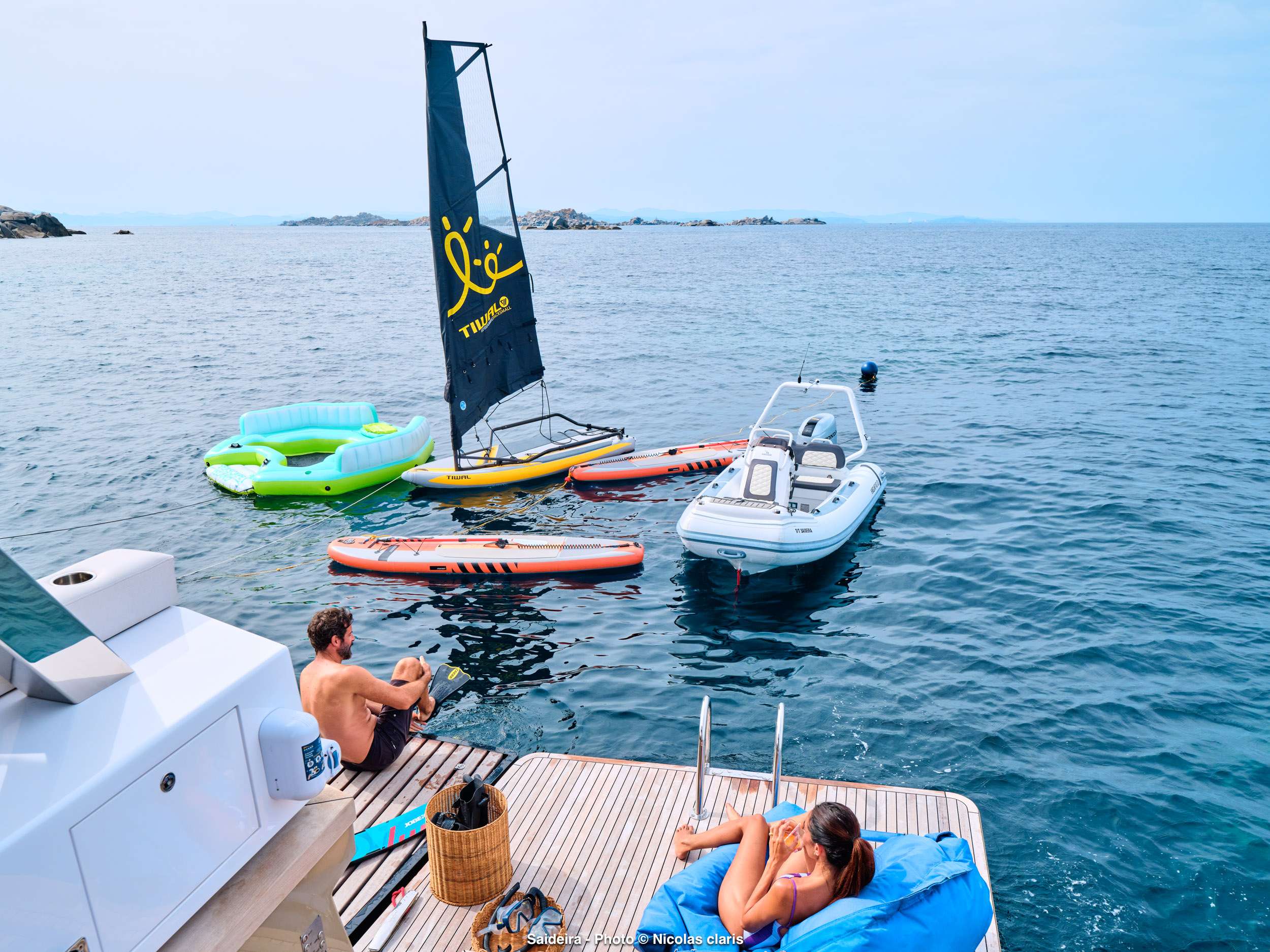 Charter Yacht SAIDEIRA - Moon Yacht 60 - 4 Cabins - Porto Cervo - La Maddalena - Portisco - Sardinia - Italy