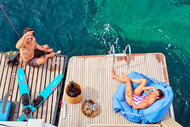 Charter Yacht SAIDEIRA - Moon Yacht 60 - 4 Cabins - Porto Cervo - La Maddalena - Portisco - Sardinia - Italy