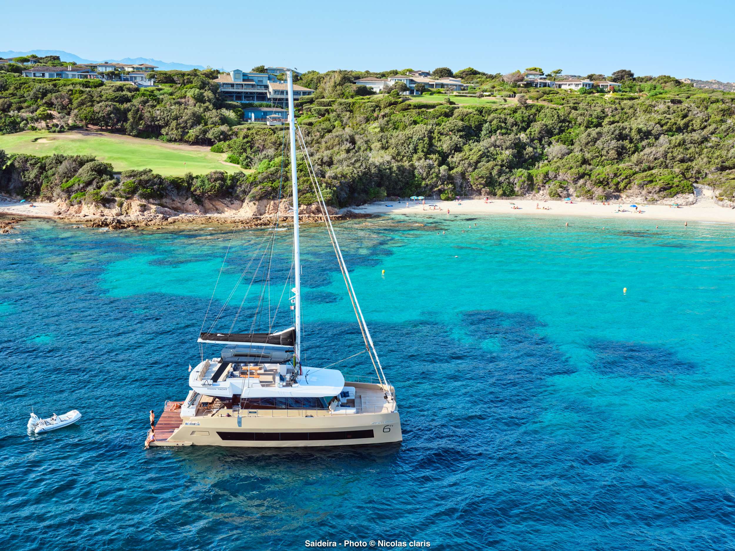 Charter Yacht SAIDEIRA - Moon Yacht 60 - 4 Cabins - Porto Cervo - La Maddalena - Portisco - Sardinia - Italy