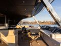 SAIDEIRA Moon Yacht 60 Aft Dining SAIDEIRA Moon Yacht 60 Aft Dining