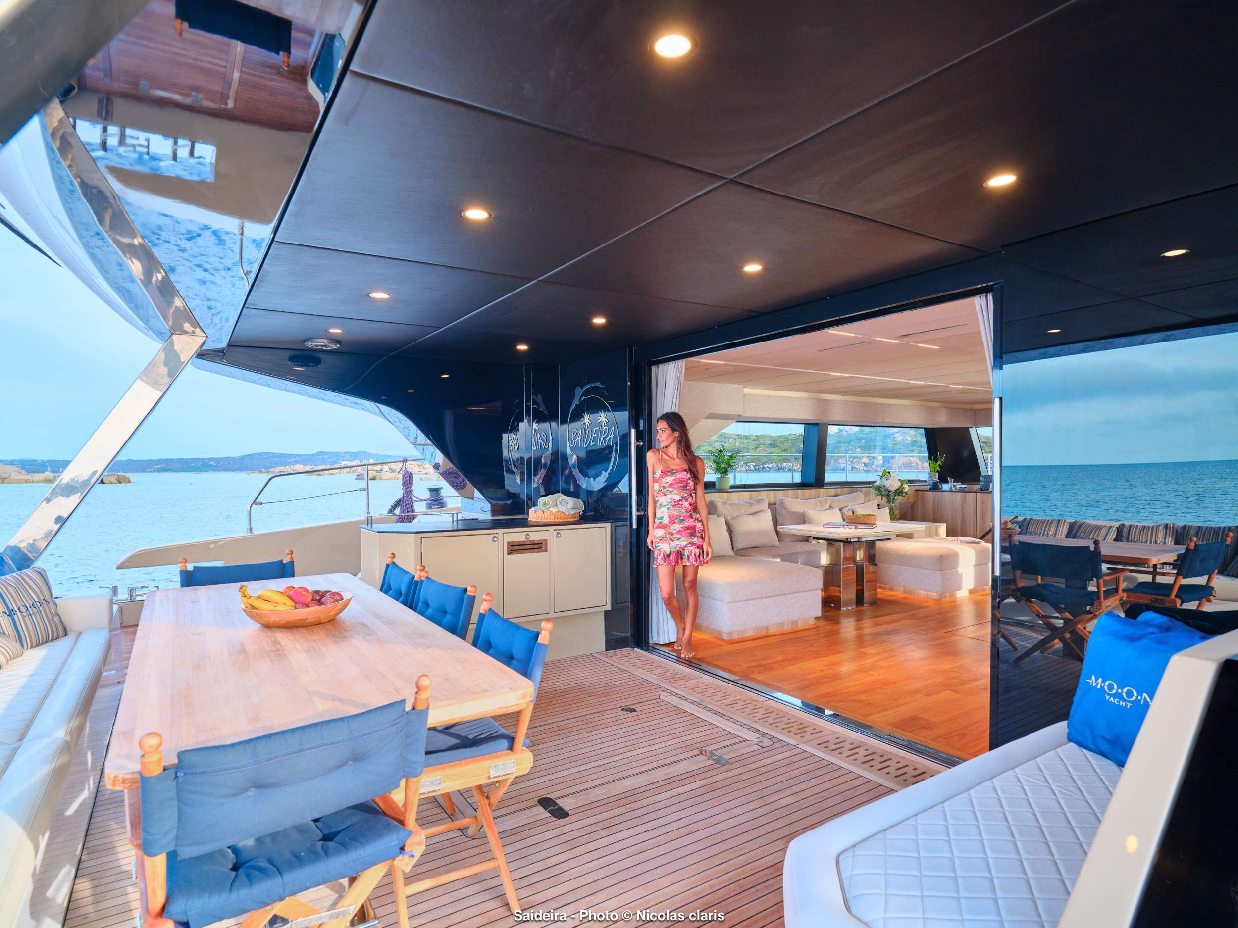 Charter Yacht SAIDEIRA - Moon Yacht 60 - 4 Cabins - Porto Cervo - La Maddalena - Portisco - Sardinia - Italy