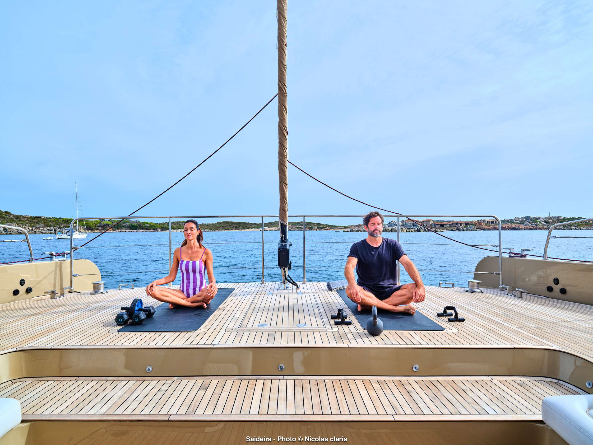 Charter Yacht SAIDEIRA - Moon Yacht 60 - 4 Cabins - Porto Cervo - La Maddalena - Portisco - Sardinia - Italy