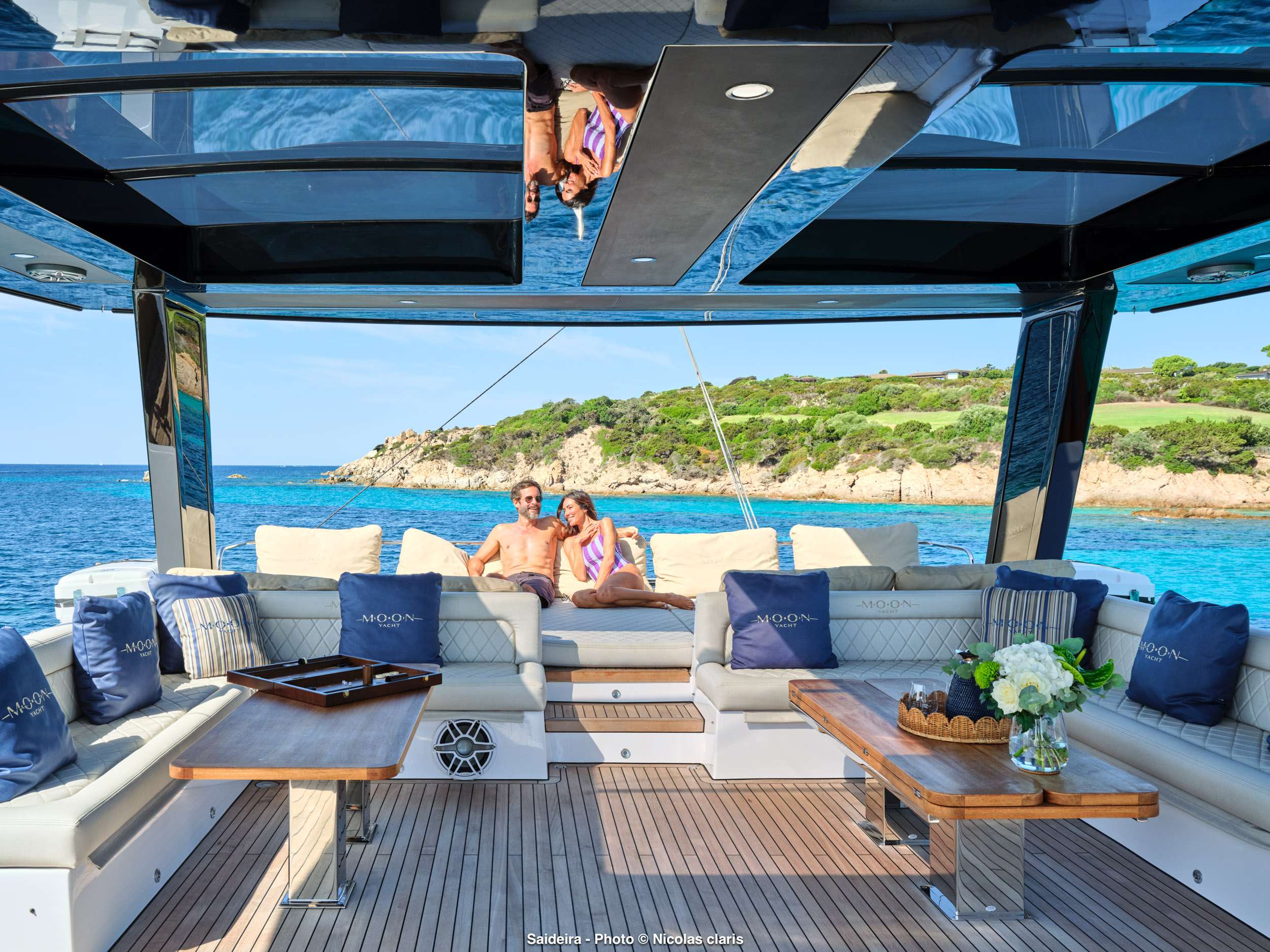Charter Yacht SAIDEIRA - Moon Yacht 60 - 4 Cabins - Porto Cervo - La Maddalena - Portisco - Sardinia - Italy
