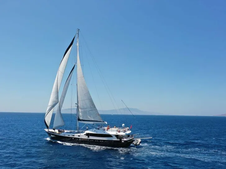CANARIA Custom 37m - sailing profile CANARIA Custom 37m - sailing profile