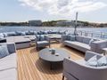 MOKA Miss Tor Yacht 50m - flybridge seating