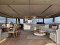 OTOCTONE Sunreef 80 - saloon and indoor dining area OTOCTONE Sunreef 80 - saloon and indoor dining area
