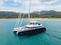 THE BLUE DREAM Fountaine Pajot 67 - anchored THE BLUE DREAM Fountaine Pajot 67 - anchored