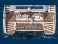 THE BLUE DREAM Fountaine Pajot 67 aft deck and swimming platform