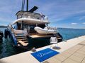 DESSUS Sunreef 60 - docked aft shot DESSUS Sunreef 60 - docked aft shot