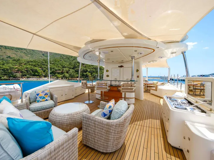 POLARIS CRN Ancona 43 - sun deck POLARIS CRN Ancona 43 - sun deck