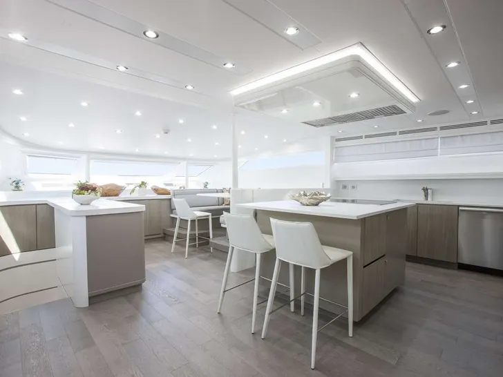 DADDY Sanlorenzo SL108 galley DADDY Sanlorenzo SL108 galley