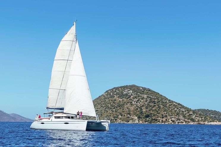 Charter Yacht ZORBA CAT - Fountaine Pajot Eleuthera 60 - 4 Cabins - Aegina - Poros - Saronic Islands - Greece