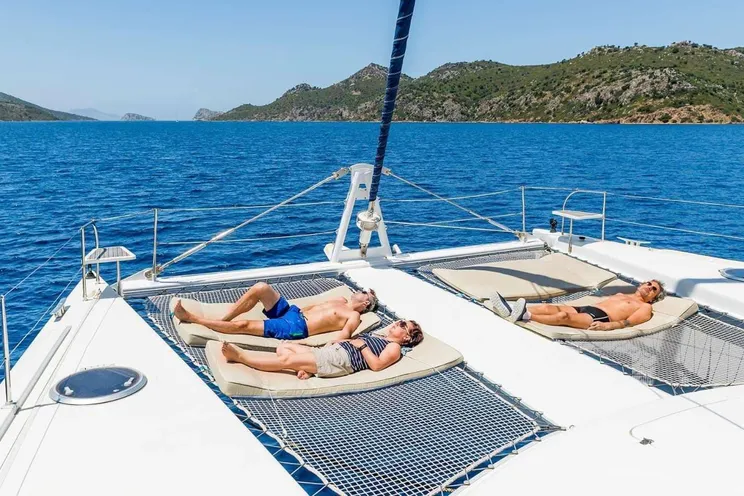 Charter Yacht ZORBA CAT - Fountaine Pajot Eleuthera 60 - 4 Cabins - Aegina - Poros - Saronic Islands - Greece
