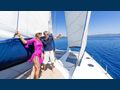 ZORBA CAT Fountaine Pajot Eleuthera 60 guests under the sail