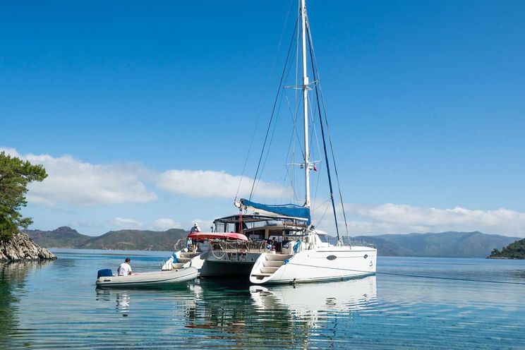 Charter Yacht ZORBA CAT - Fountaine Pajot Eleuthera 60 - 4 Cabins - Aegina - Poros - Saronic Islands - Greece