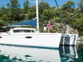 ZORBA CAT Fountaine Pajot Eleuthera 60 side profile ZORBA CAT Fountaine Pajot Eleuthera 60 side profile