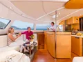 ZORBA CAT Fountaine Pajot Eleuthera 60 saloon seating area with bar ZORBA CAT Fountaine Pajot Eleuthera 60 saloon seating area with bar